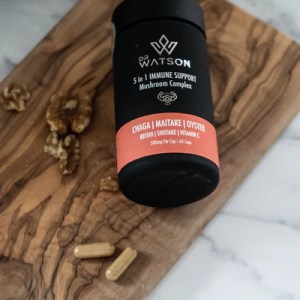 Dr Watson 5 in 1 Immune Support Mushroom Complex | With Vitamin C & Turmeric