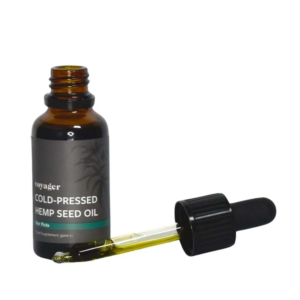 Voyager Pet - Cold-Pressed Organic Hemp Seed Oil for Pets - Image 2