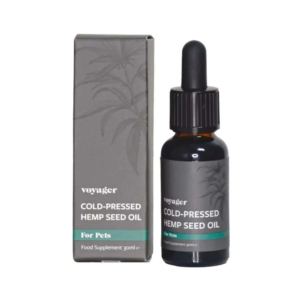 Voyager Pet - Cold-Pressed Organic Hemp Seed Oil for Pets - Image 3